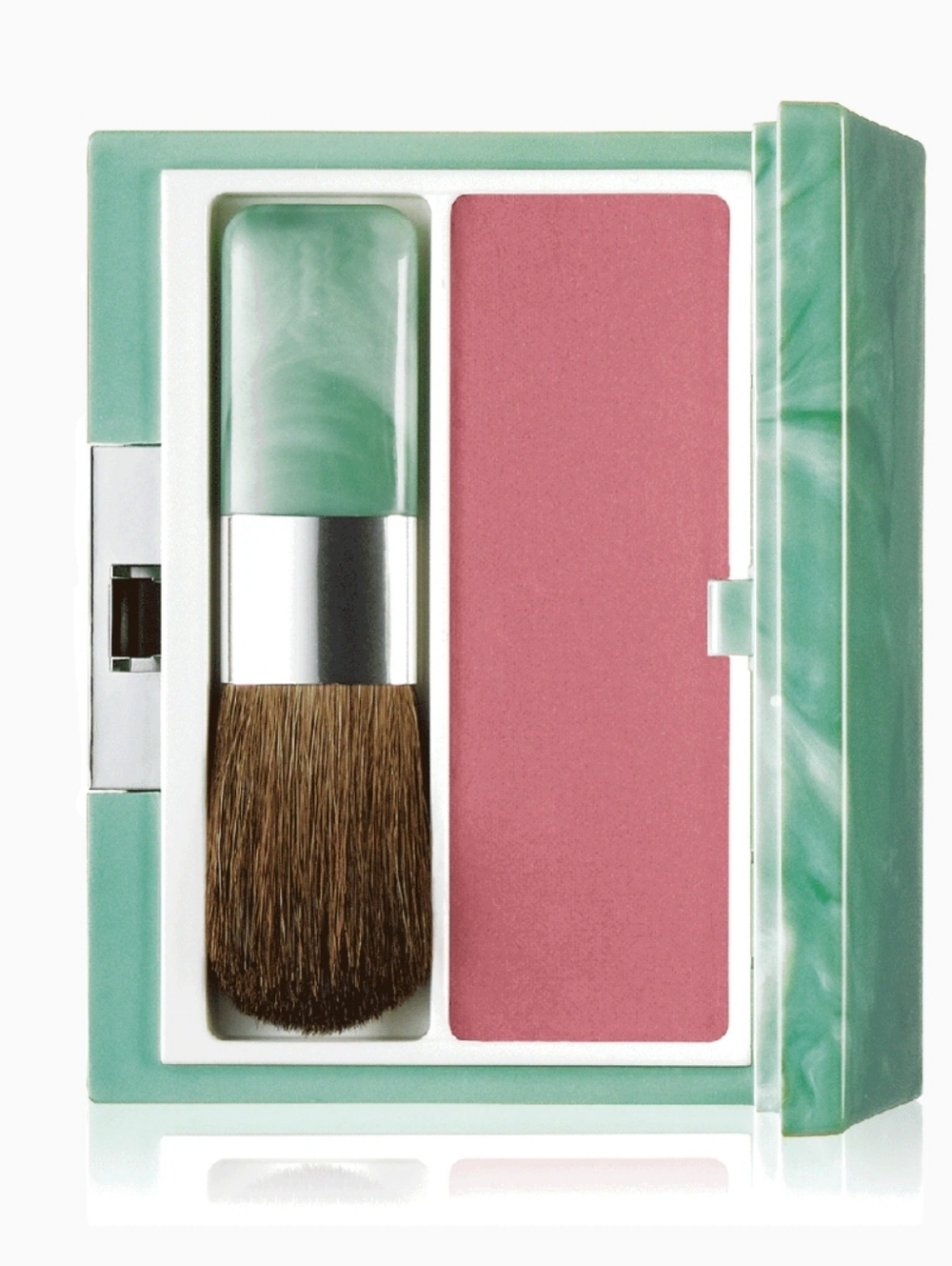 01 New Clover - Clinique Soft-Pressed Powder Blusher, Full Size, New In Box